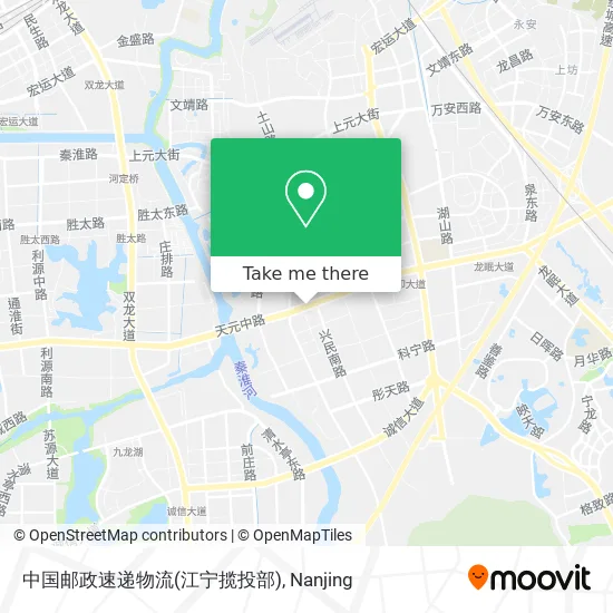 中国邮政速递物流(江宁揽投部) map