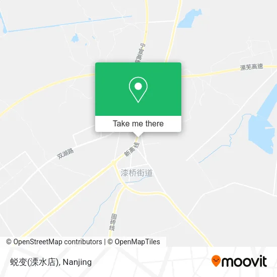 蜕变(溧水店) map
