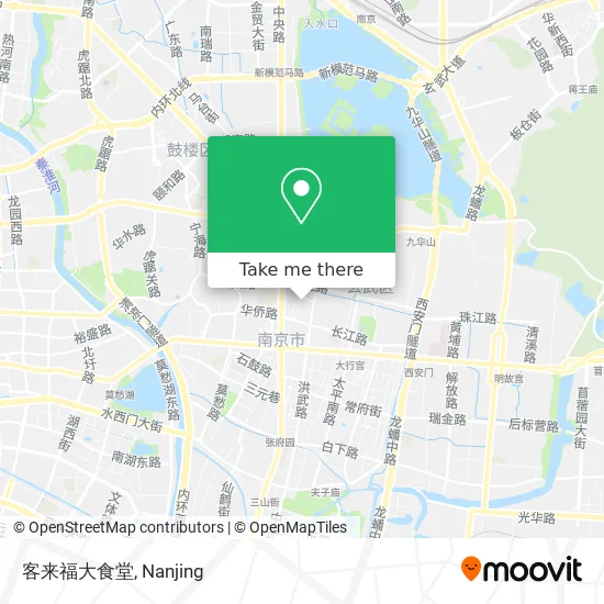 客来福大食堂 map