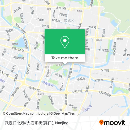 武定门北巷/大石坝街(路口) map