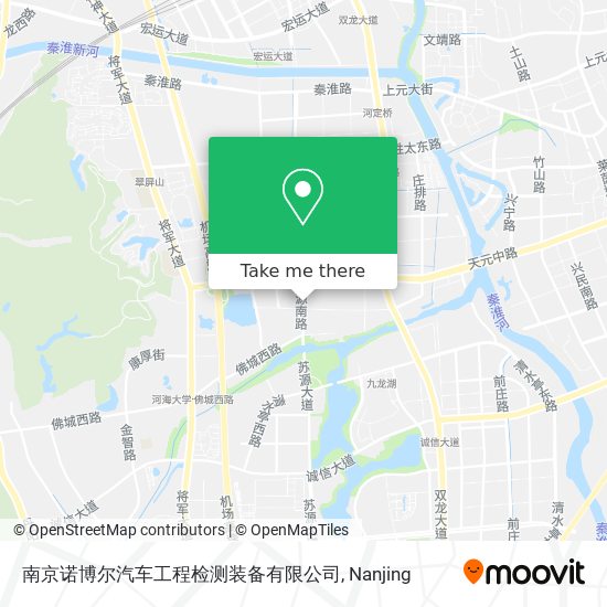 南京诺博尔汽车工程检测装备有限公司 map