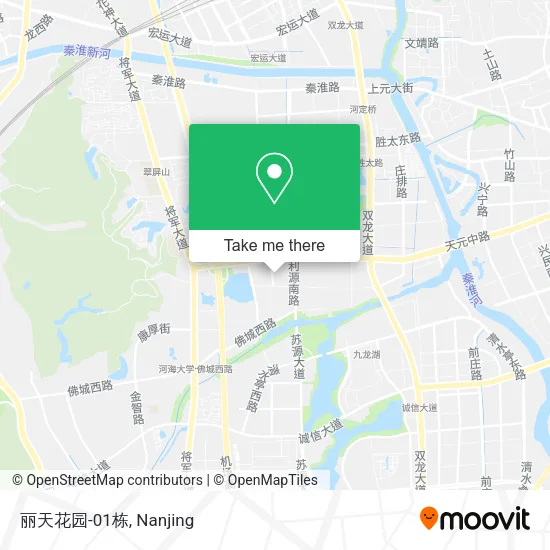 丽天花园-01栋 map