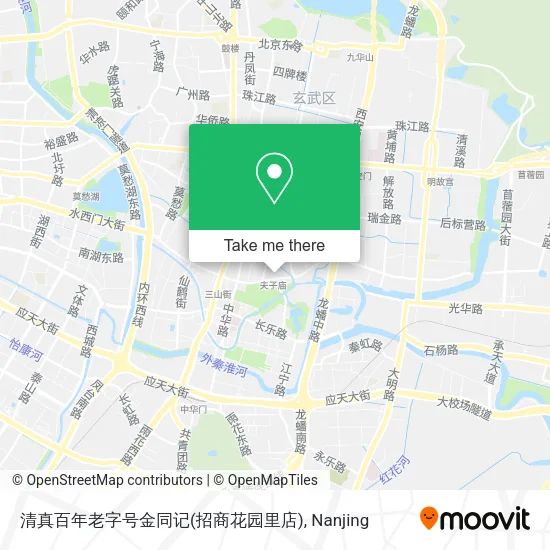 清真百年老字号金同记(招商花园里店) map