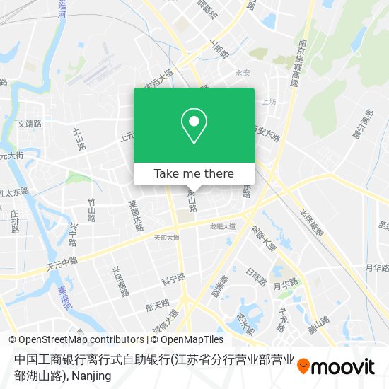 中国工商银行离行式自助银行(江苏省分行营业部营业部湖山路) map