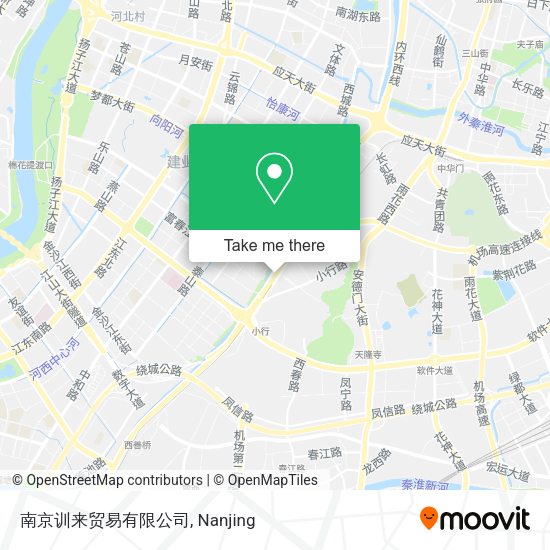 南京训来贸易有限公司 map