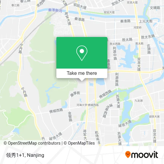 领秀1+1 map