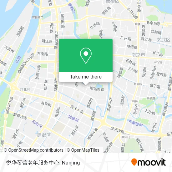 悦华蓓蕾老年服务中心 map