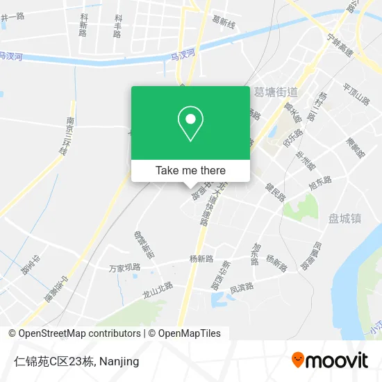 仁锦苑C区23栋 map