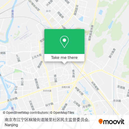 南京市江宁区秣陵街道陵里社区民主监督委员会 map