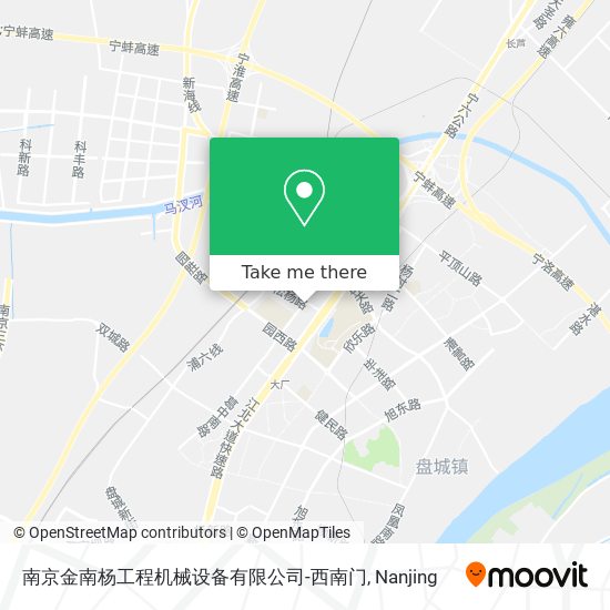 南京金南杨工程机械设备有限公司-西南门 map