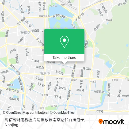 海信智能电视盒高清播放器南京总代百涛电子 map