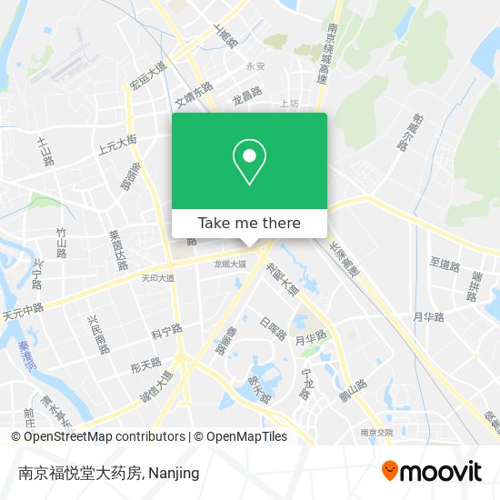 南京福悦堂大药房 map