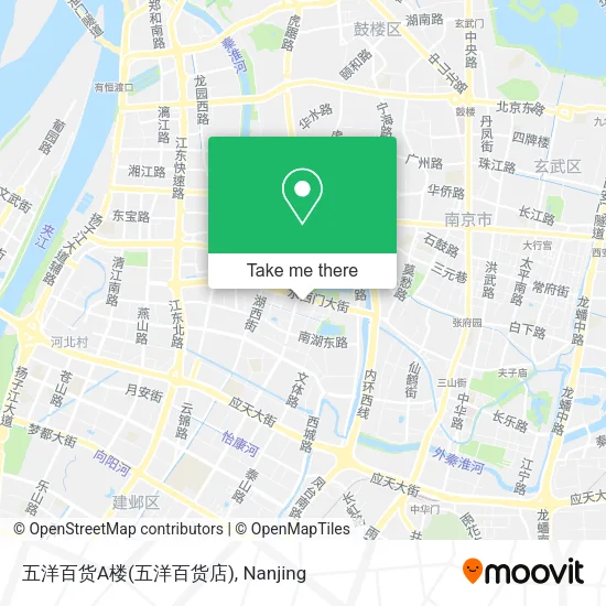 五洋百货A楼(五洋百货店) map