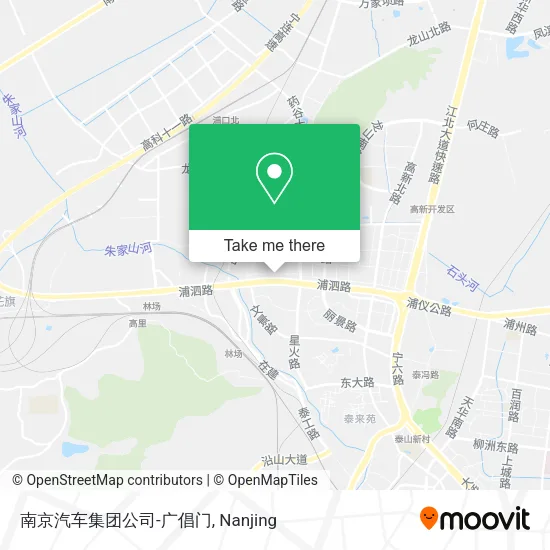 南京汽车集团公司-广倡门 map
