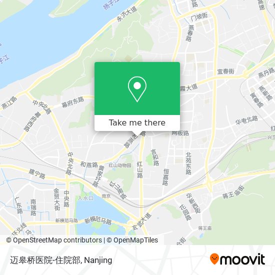 迈皋桥医院-住院部 map