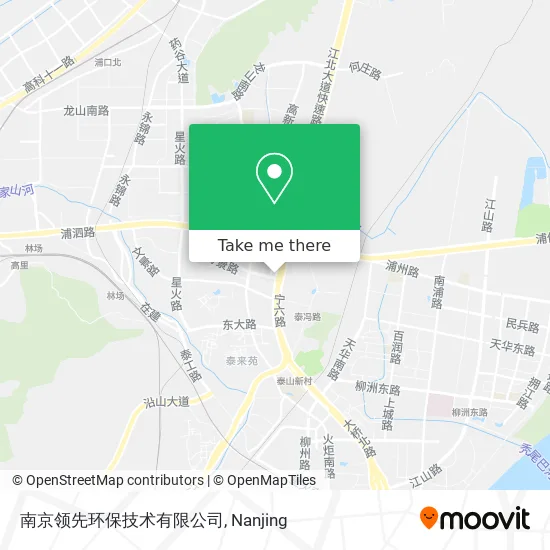 南京领先环保技术有限公司 map
