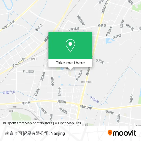 南京金可贸易有限公司 map