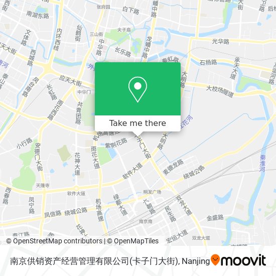 南京供销资产经营管理有限公司(卡子门大街) map
