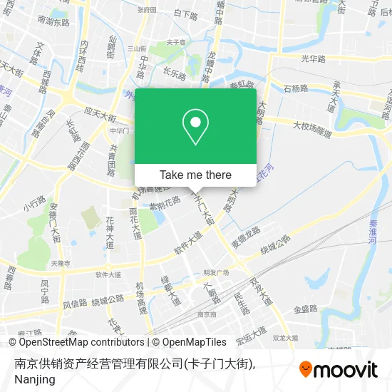 南京供销资产经营管理有限公司(卡子门大街) map