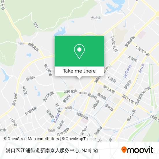 浦口区江浦街道新南京人服务中心 map