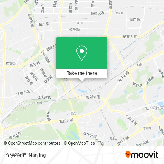 华兴物流 map