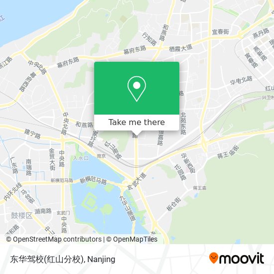 东华驾校(红山分校) map