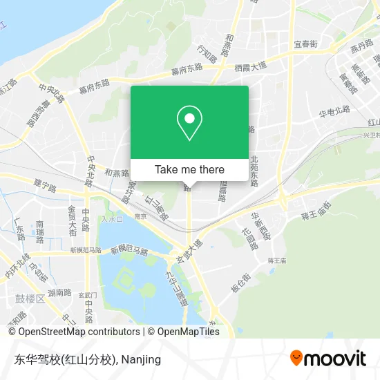 东华驾校(红山分校) map