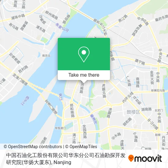 中国石油化工股份有限公司华东分公司石油勘探开发研究院(华扬大厦东) map