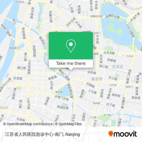 江苏省人民医院急诊中心-南门 map