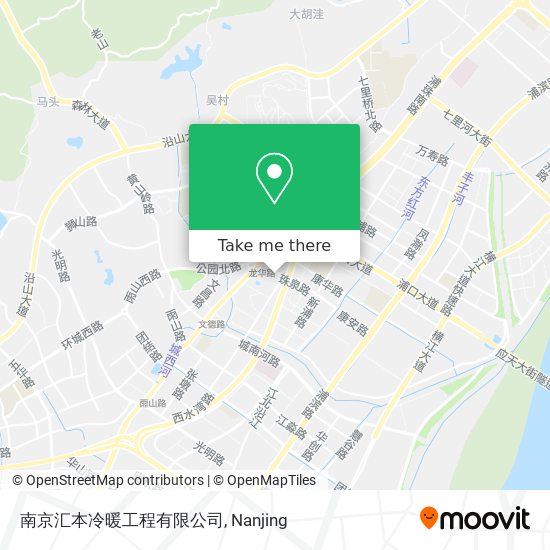 南京汇本冷暖工程有限公司 map