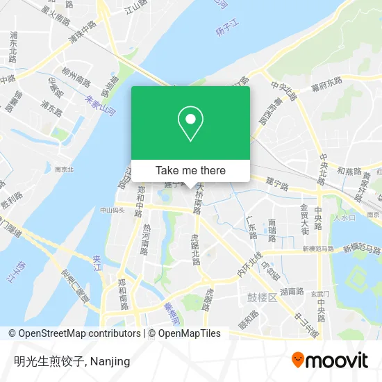 明光生煎饺子 map