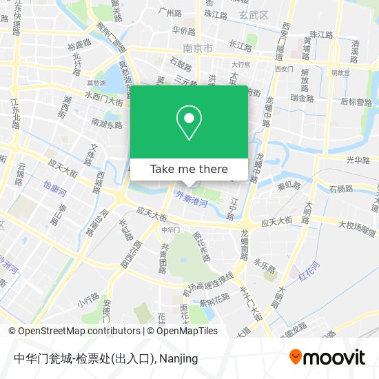 中华门瓮城-检票处(出入口) map