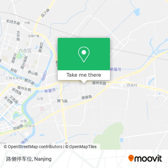 路侧停车位 map