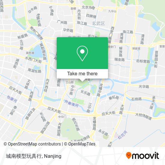 城南模型玩具行 map