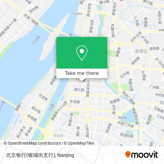 北京银行(银城街支行) map
