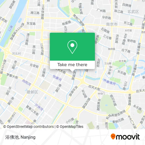 浴佛池 map
