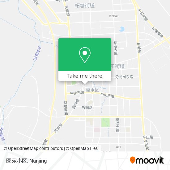 医宛小区 map