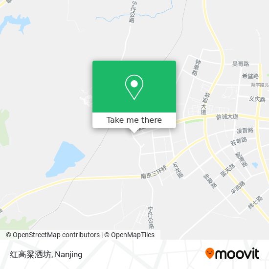 红高粱洒坊 map