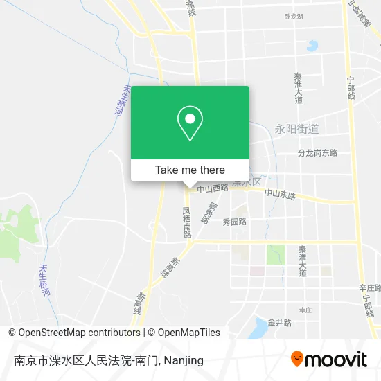 南京市溧水区人民法院-南门 map