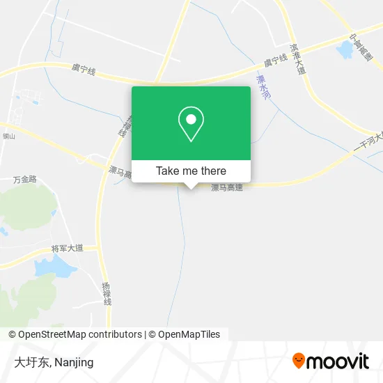 大圩东 map