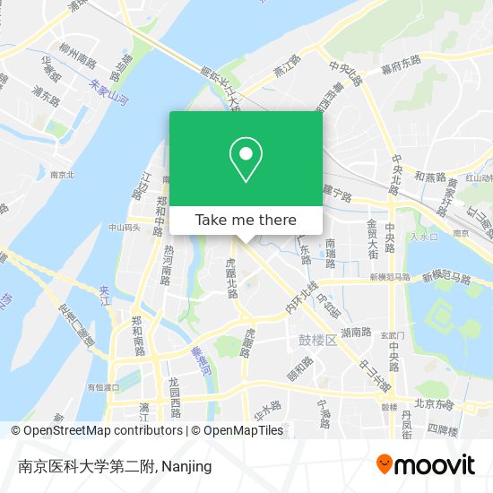 南京医科大学第二附 map