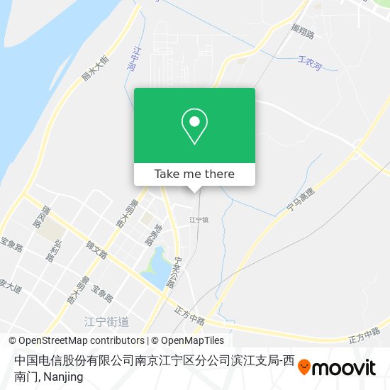 中国电信股份有限公司南京江宁区分公司滨江支局-西南门 map