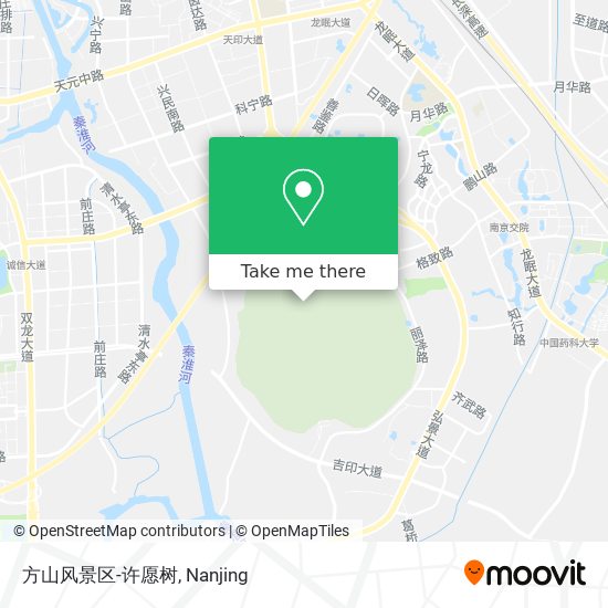 方山风景区-许愿树 map