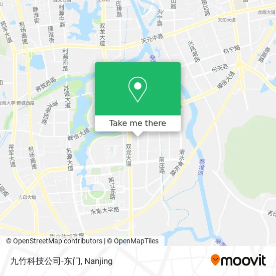 九竹科技公司-东门 map