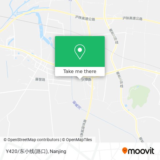 Y420/东小线(路口) map