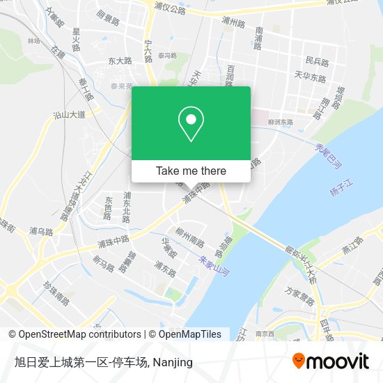 旭日爱上城第一区-停车场 map