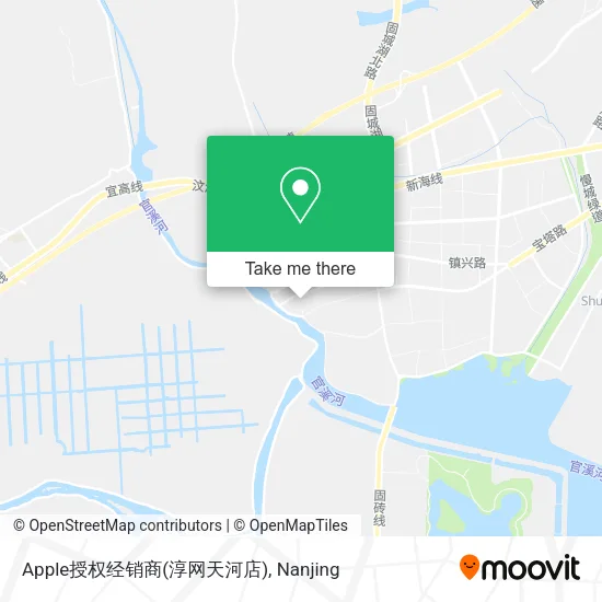 Apple授权经销商(淳网天河店) map