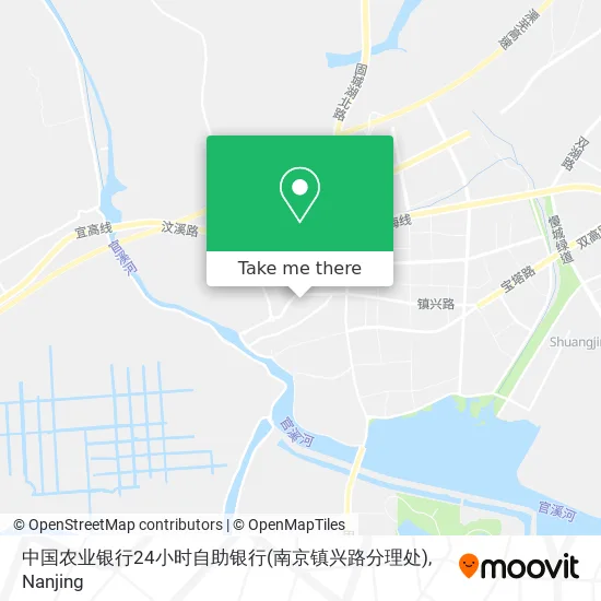 中国农业银行24小时自助银行(南京镇兴路分理处) map