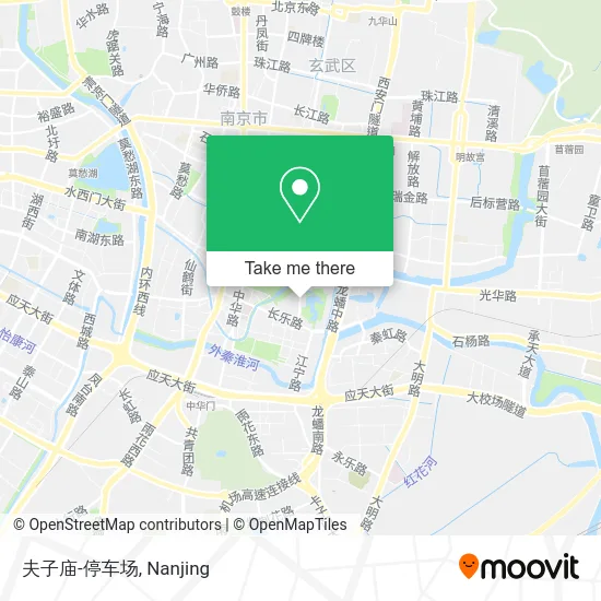 夫子庙-停车场 map