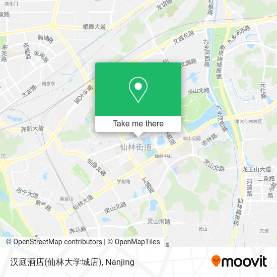 汉庭酒店(仙林大学城店) map
